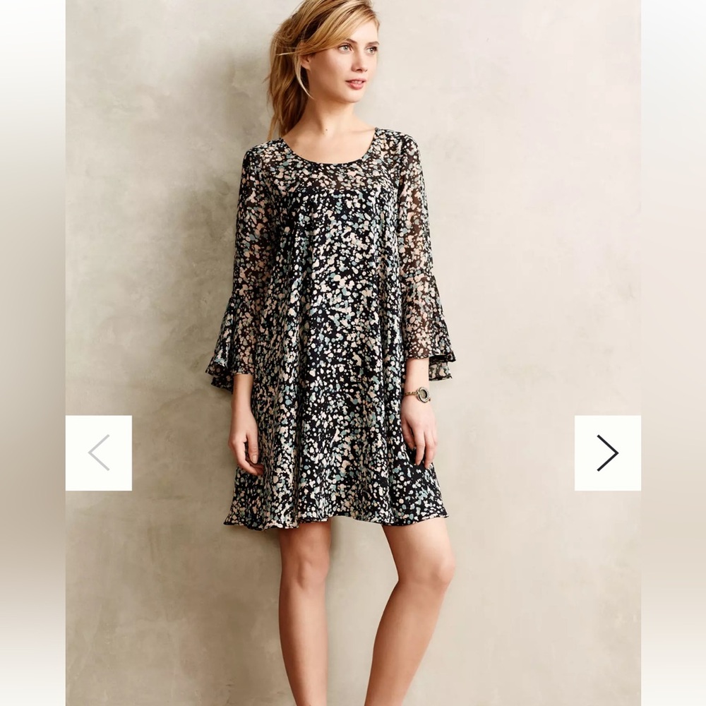 Paper Crown Droplet Dress (Anthropologie)